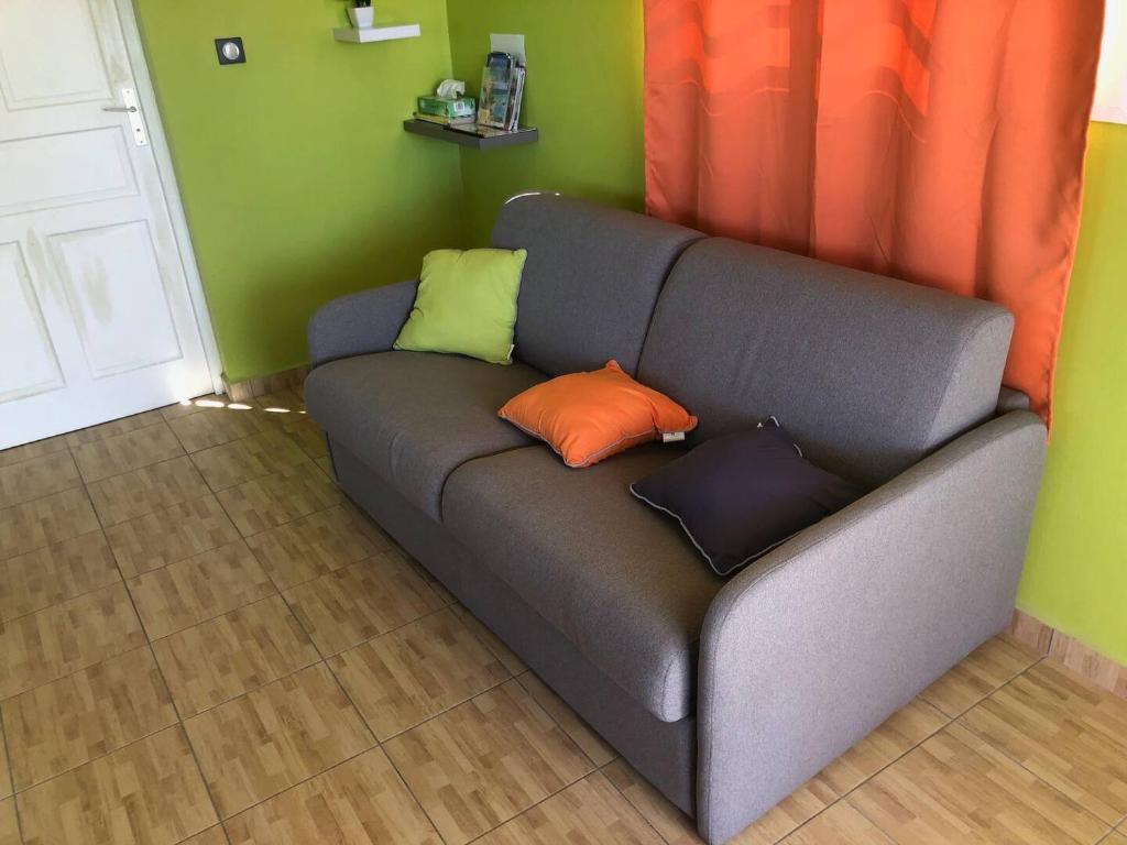 Posezení v ubytování Creole Nest