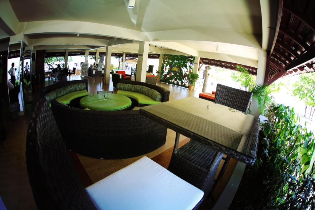 Restaurace v ubytování Negril Treehouse Resort