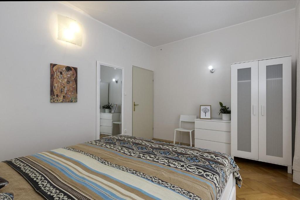 Postel nebo postele na pokoji v ubytování Apartments Istra Croatia