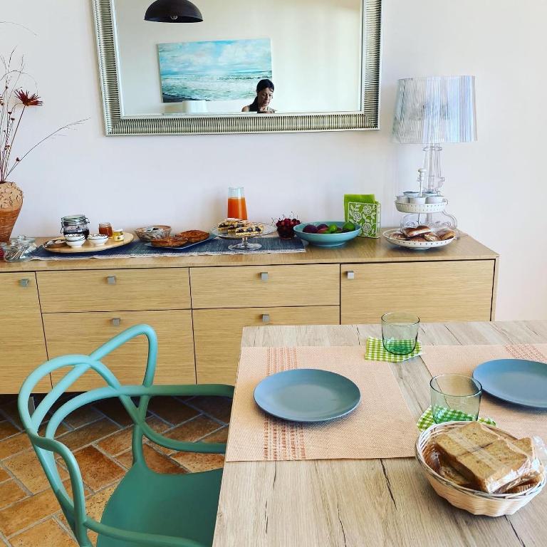 A kitchen or kitchenette at Le Camere di Rosanna