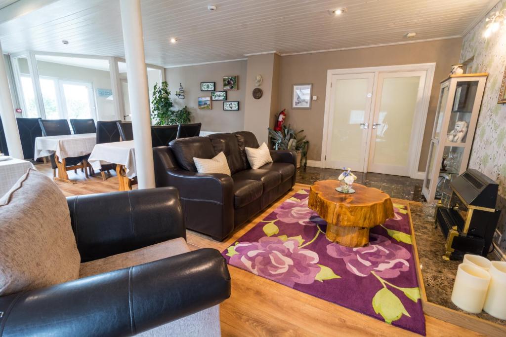 Posezení v ubytování Seacrest B&B