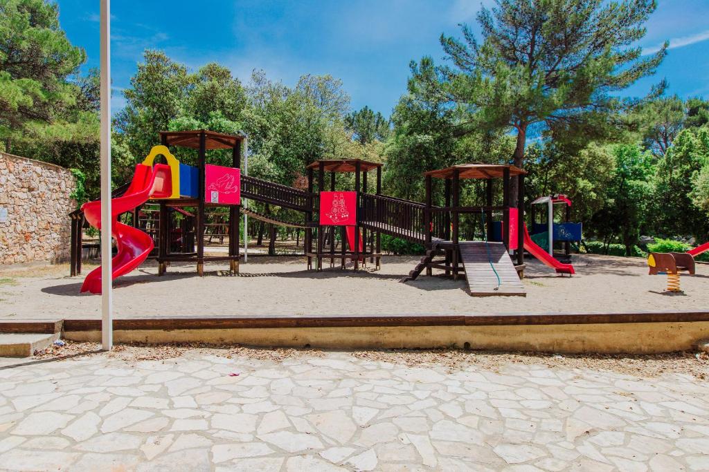 Detský kútik v ubytovaní Glamping Beach Soline