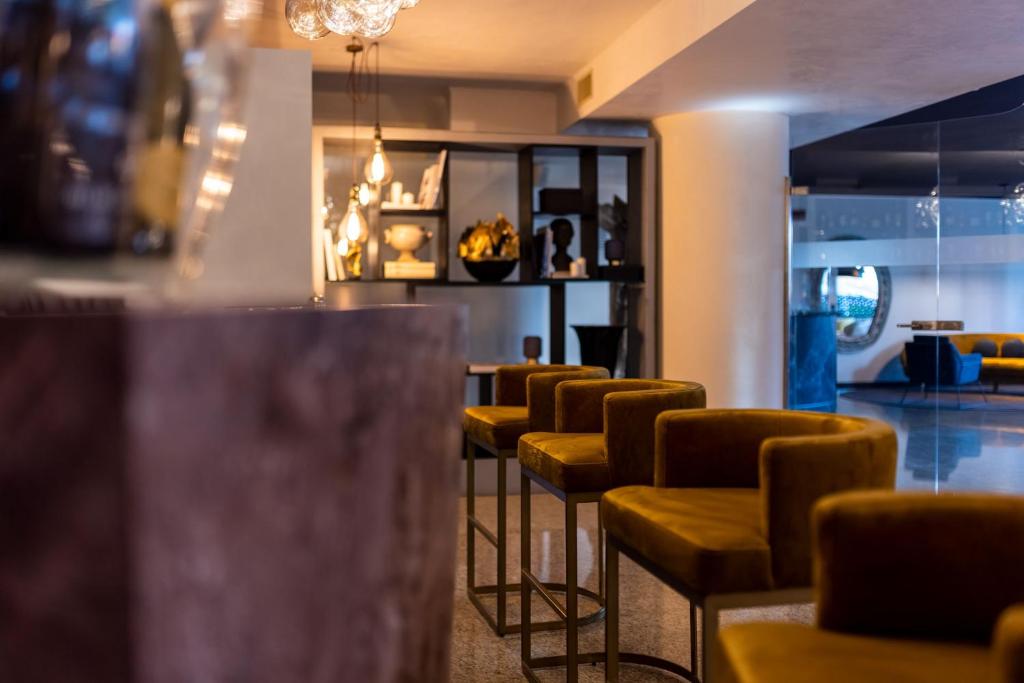 Posezení v ubytování Gardone Palace Hotel