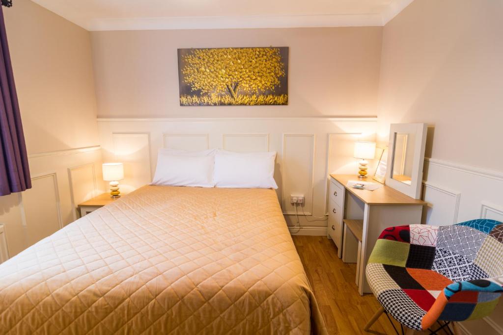 Postel nebo postele na pokoji v ubytování Seacrest B&B