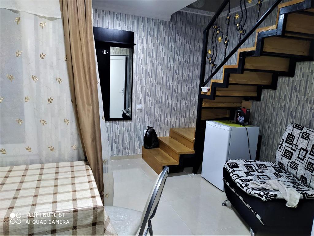 Zona d'estar a Irakli Guesthouse