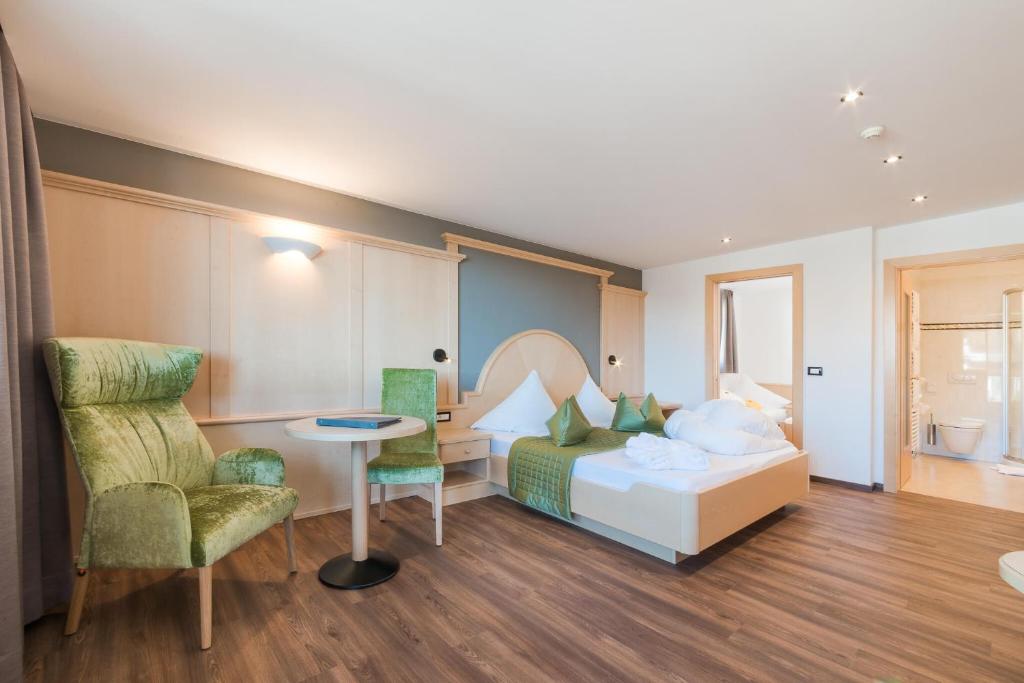 Postel nebo postele na pokoji v ubytování Hotel Salten