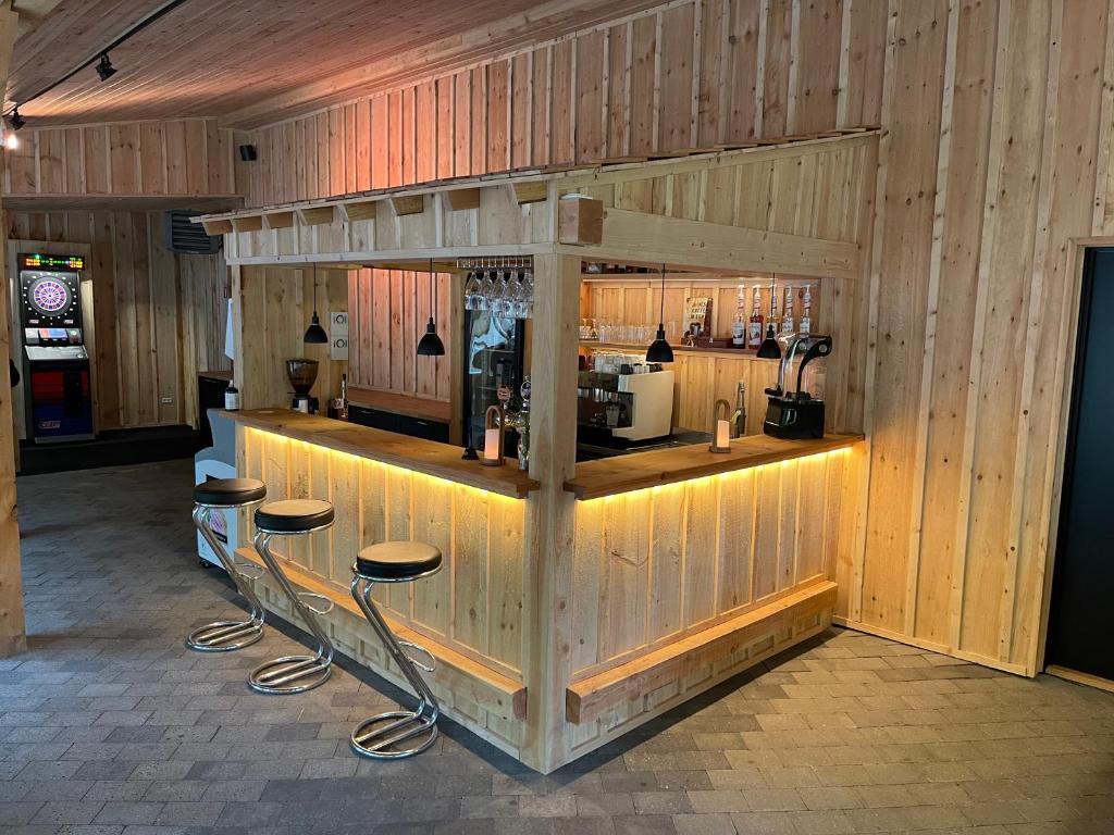 Lounge nebo bar v ubytování Enderupskov Camping & Cottages
