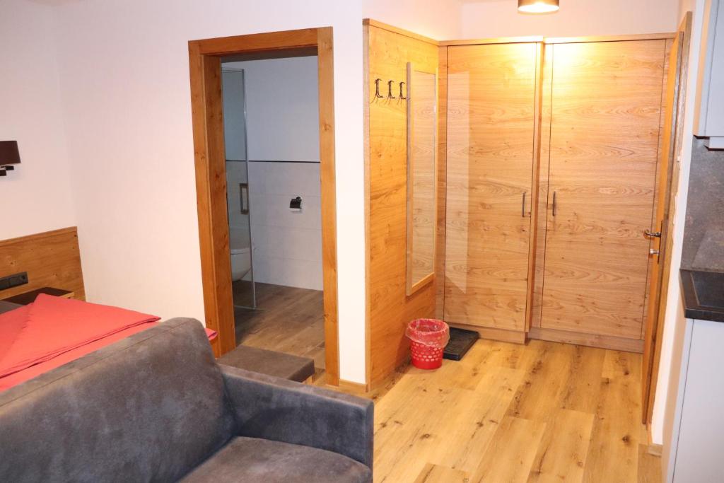 Posezení v ubytování Haus Alpenflora