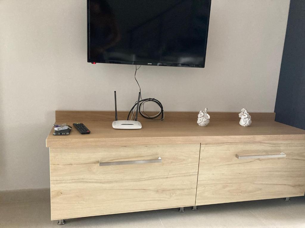 TV a/nebo společenská místnost v ubytování La Casetta 2.0