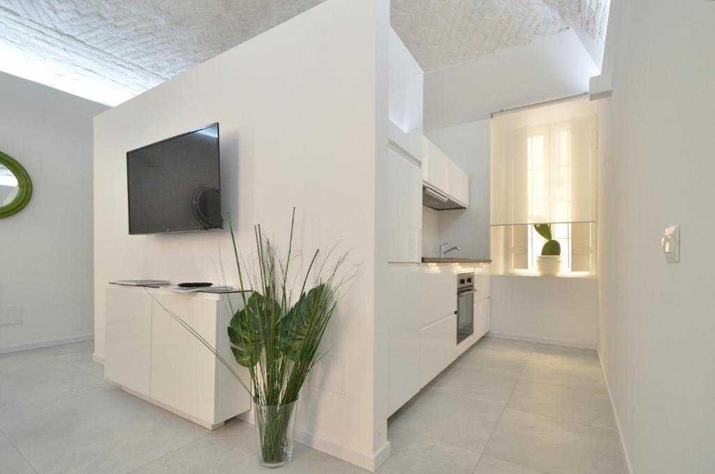 A kitchen or kitchenette at ELEGANZA del RICCIO