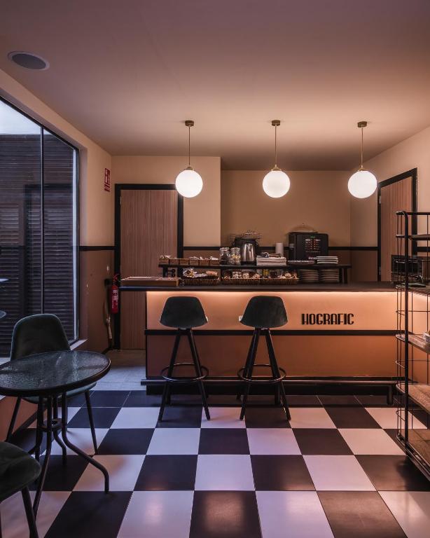 Dapur atau dapur kecil di Hografic Hotel