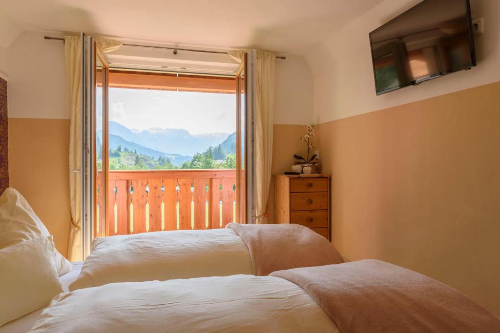 Postel nebo postele na pokoji v ubytování Trendapartment