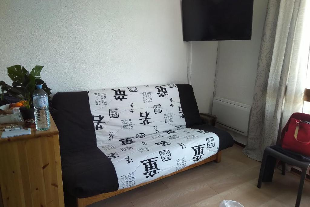 Posezení v ubytování Appartement 604 avec vue sur la vallée de la Cerdagne
