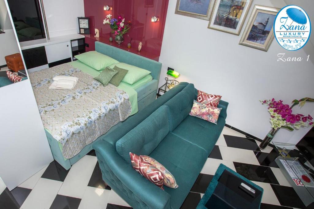 Posedenie v ubytovaní Zana Luxury Studios Split center