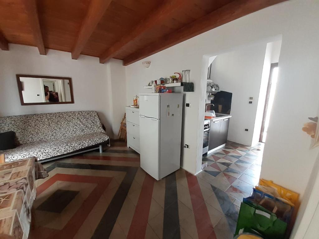 Kuchyň nebo kuchyňský kout v ubytování Casetta Miracoli Salento