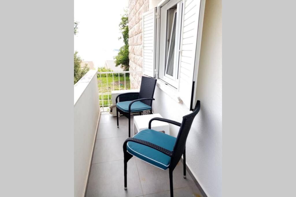 Balkón alebo terasa v ubytovaní Studio apartman Iva
