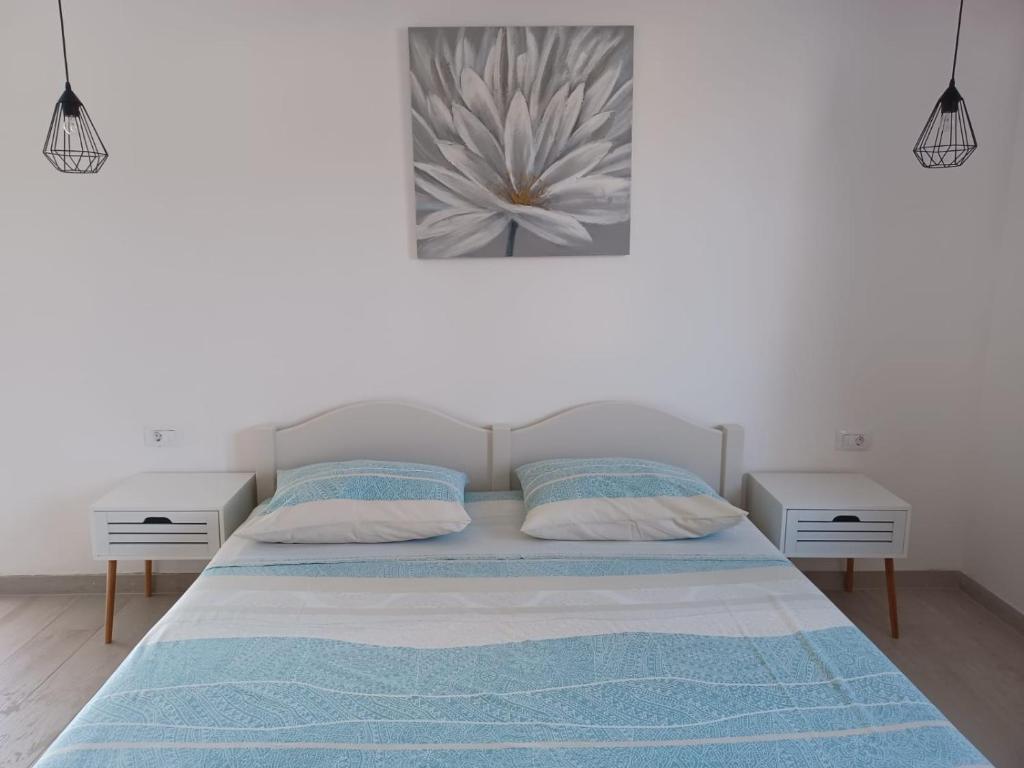 Posteľ alebo postele v izbe v ubytovaní Apartment Grace Cavtat - SEA VIEW