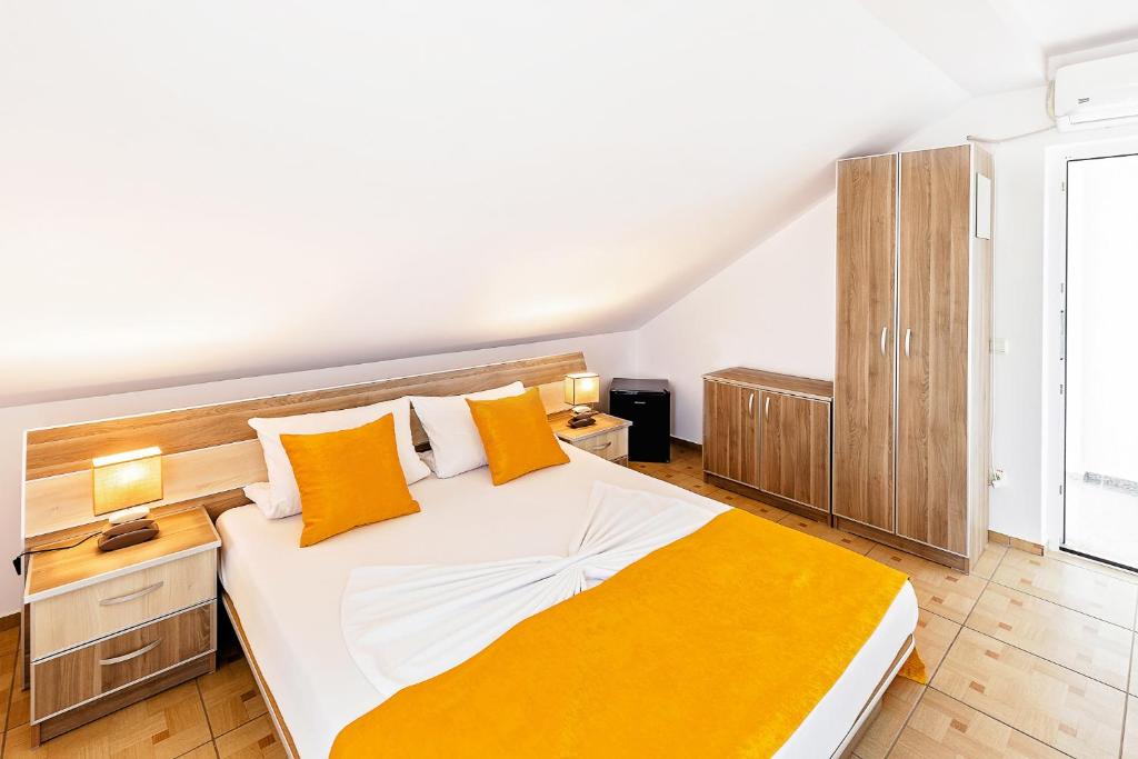 Postel nebo postele na pokoji v ubytování Vila Mosel
