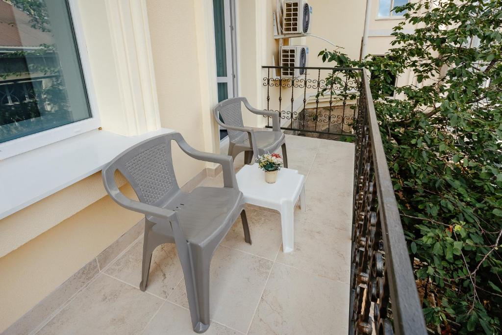 Balkón nebo terasa v ubytování Apartments MaisoNº11
