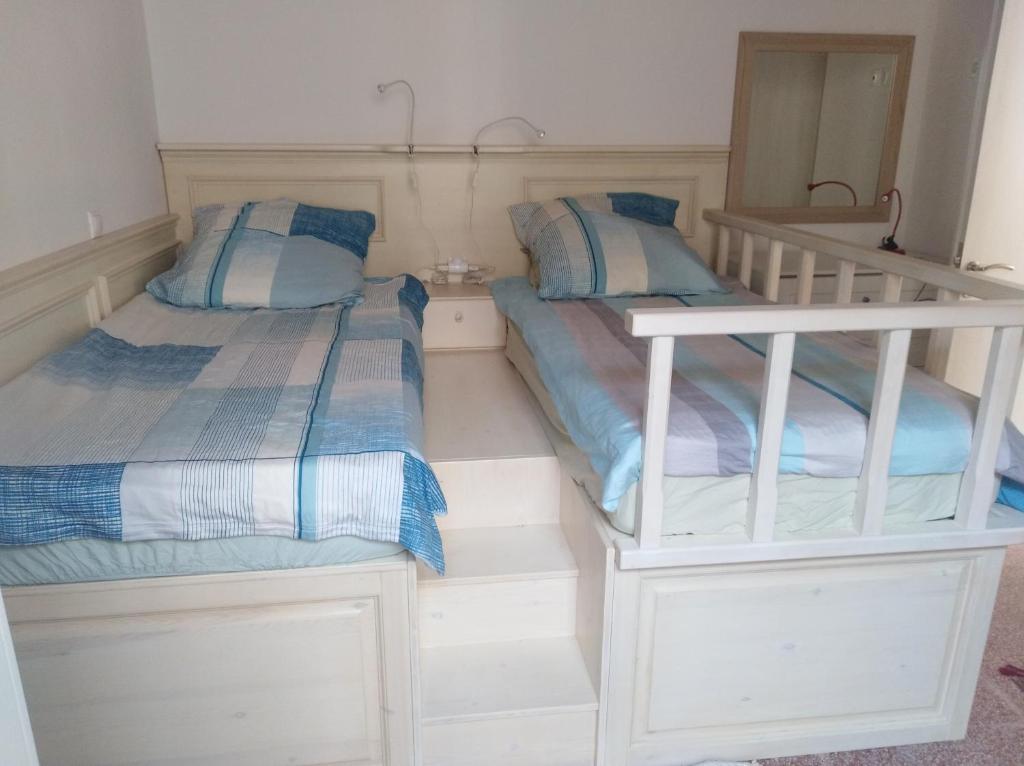 Posteľ alebo postele v izbe v ubytovaní Alexandros Traditional House