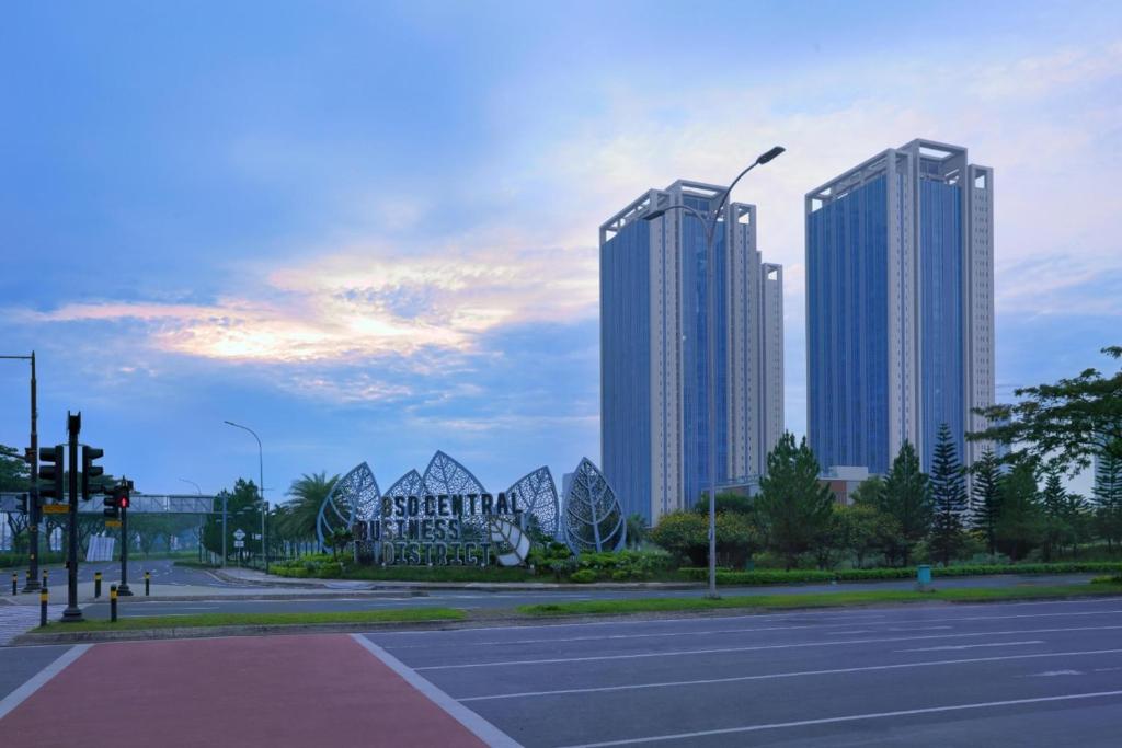 Bangunan di mana terletaknya hotel