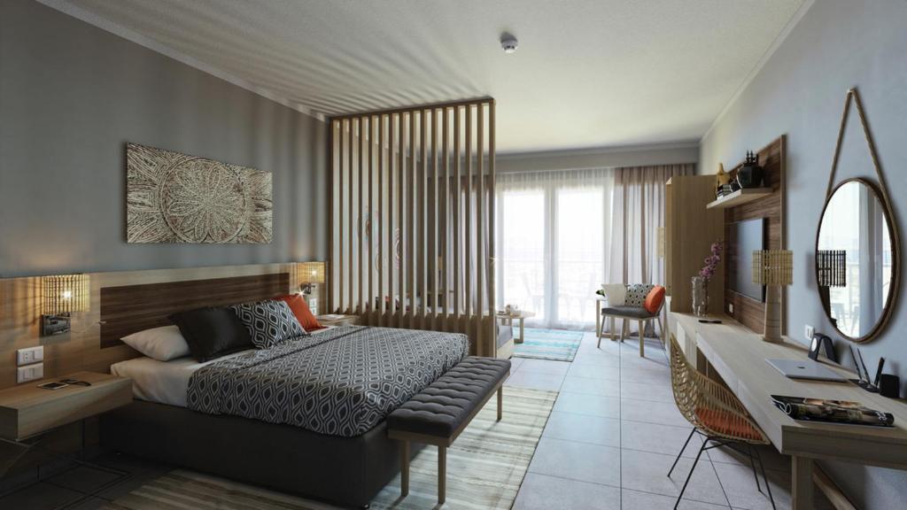 TV a/nebo společenská místnost v ubytování Steigenberger Resort Ras Soma