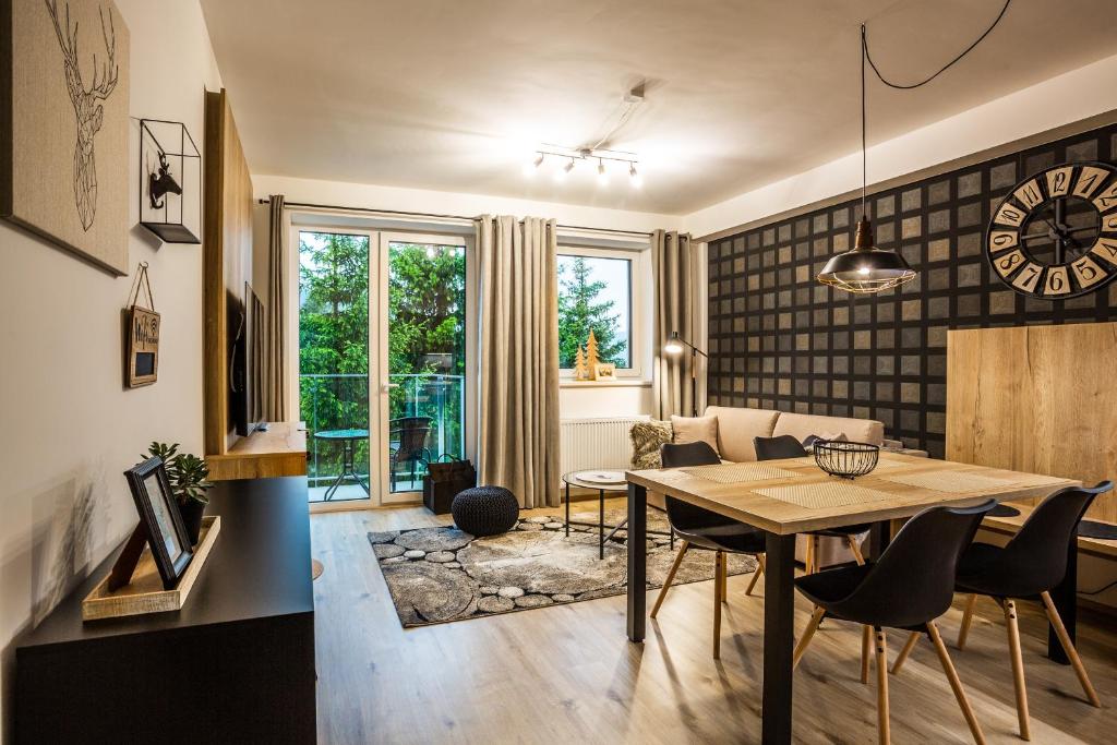 Posezení v ubytování Aparthotel Klínovec Views