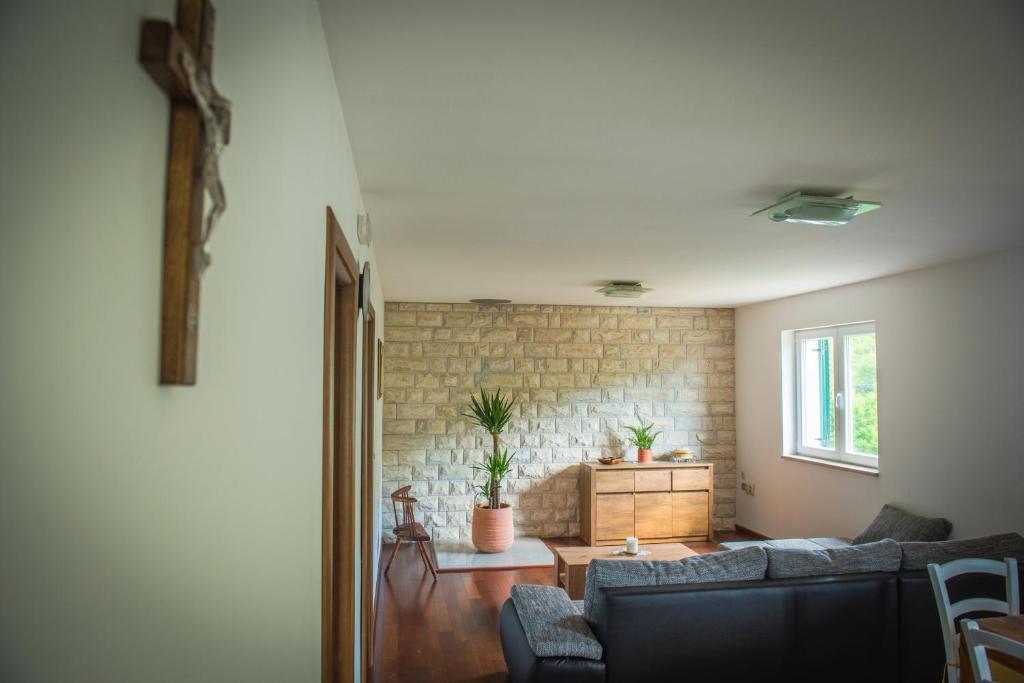 Posezení v ubytování Apartman Josip