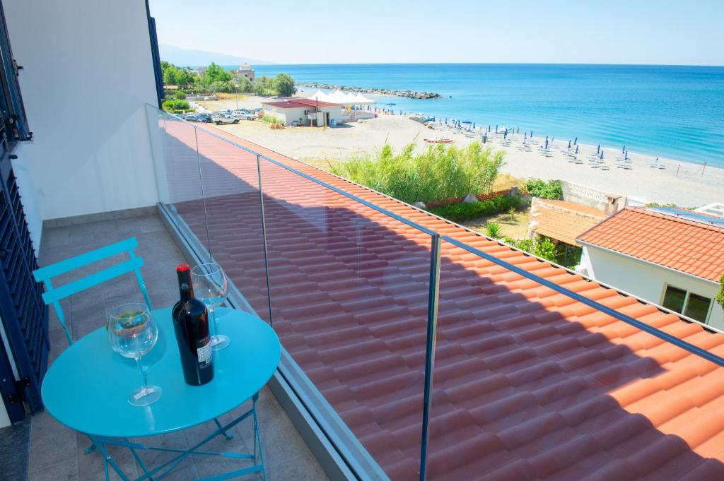 Nespecifikovaný výhled na moře nebo výhled na moře při pohledu z bed and breakfast