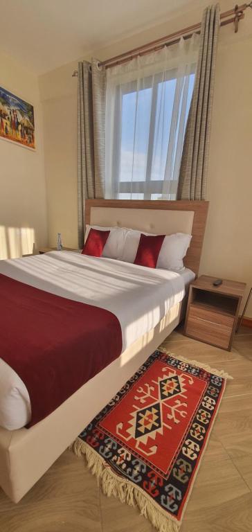 Cama o camas de una habitación en Walabi Mara Hotel