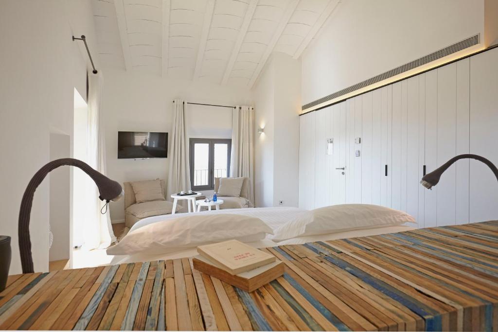 Postel nebo postele na pokoji v ubytování Hotel Mas Lazuli by Fimedhotels