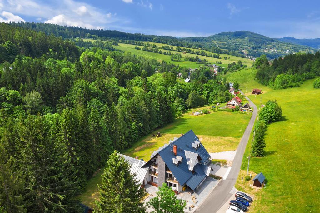 Příroda nedaleko apartmánu