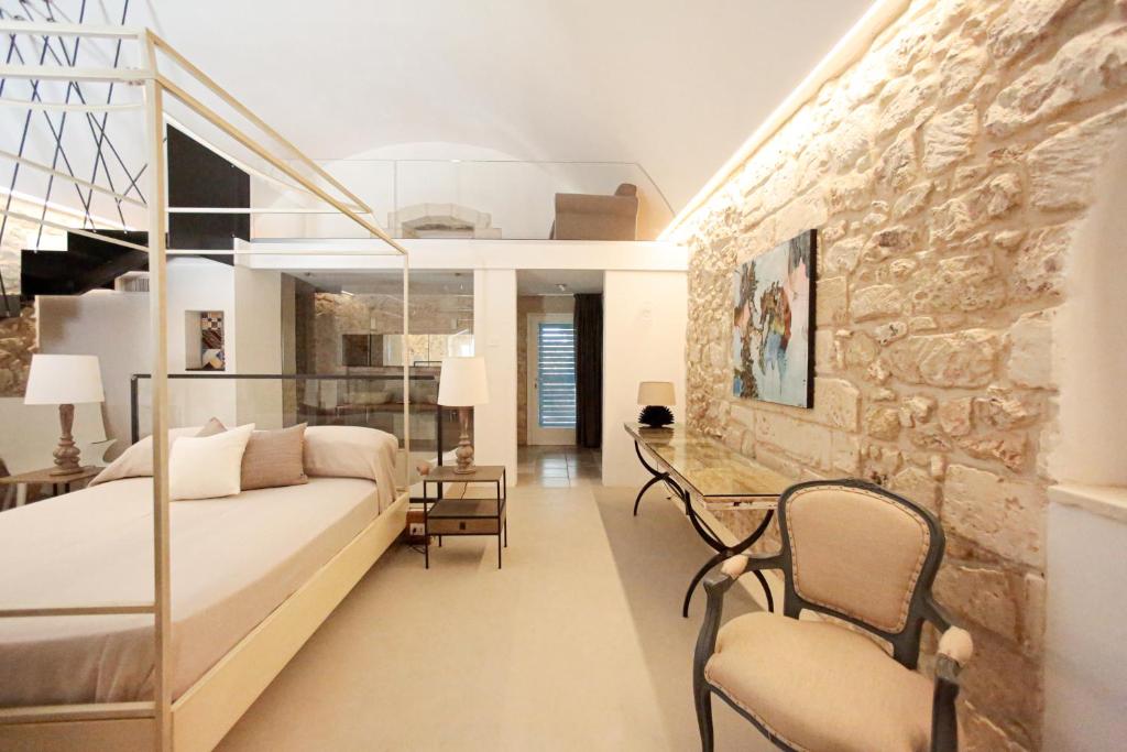 A television and/or entertainment centre at Masseria Francescani