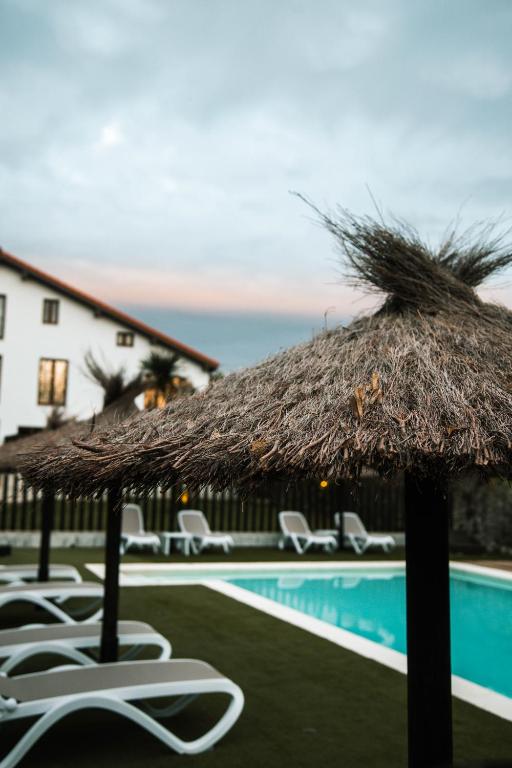 Bazén v ubytování Jardines Villaverde nebo v jeho okolí