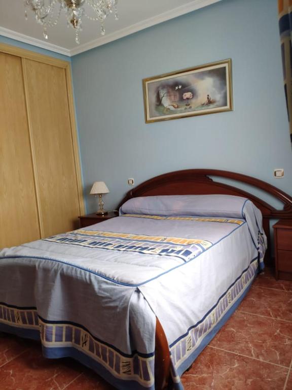 Posteľ alebo postele v izbe v ubytovaní CASA LOS ABUELOS