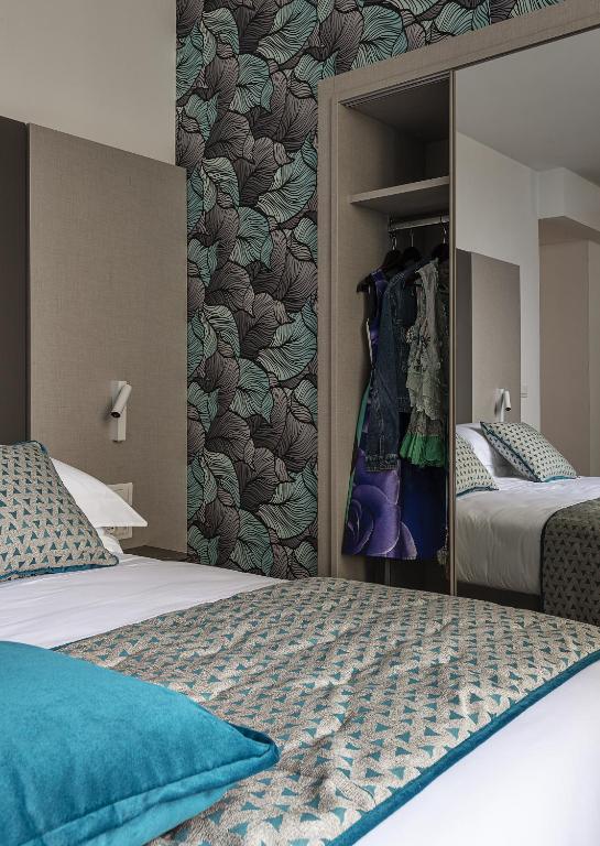 Кровать или кровати в номере Sublimis Boutique Hotel Adults-Only