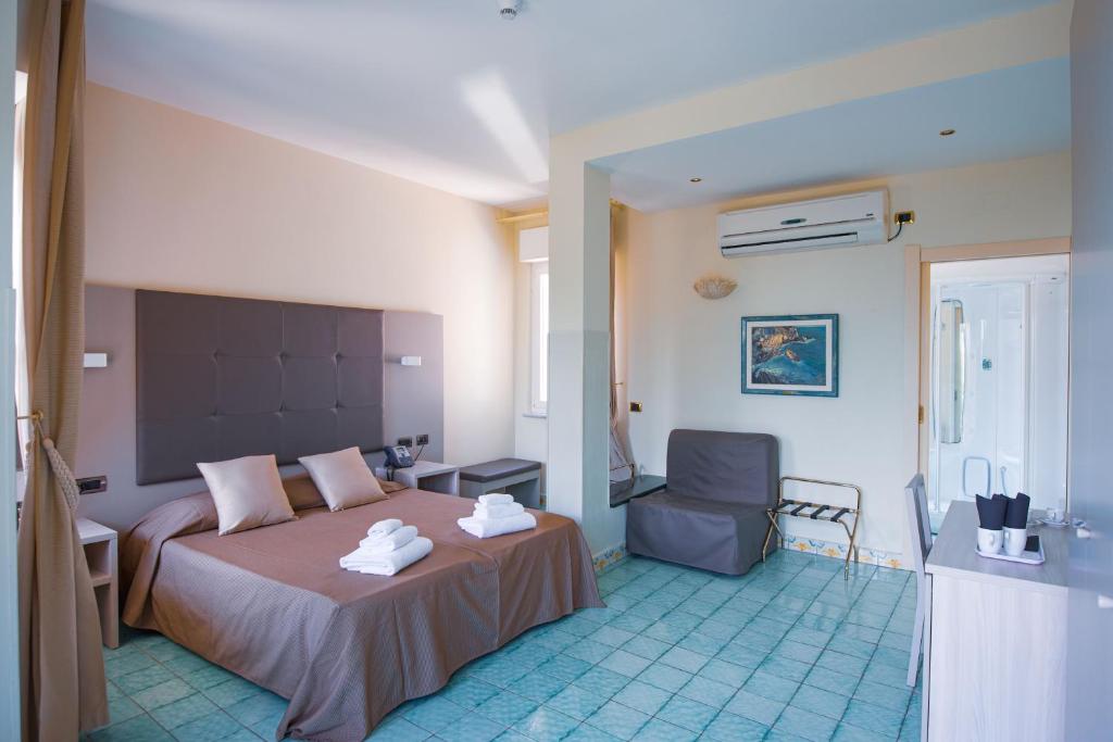 Postel nebo postele na pokoji v ubytování Villa degli Argentieri