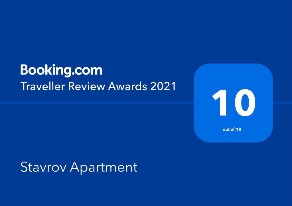 Certifikát, hodnocení, plakát nebo jiný dokument vystavený v ubytování Stavrov Apartment