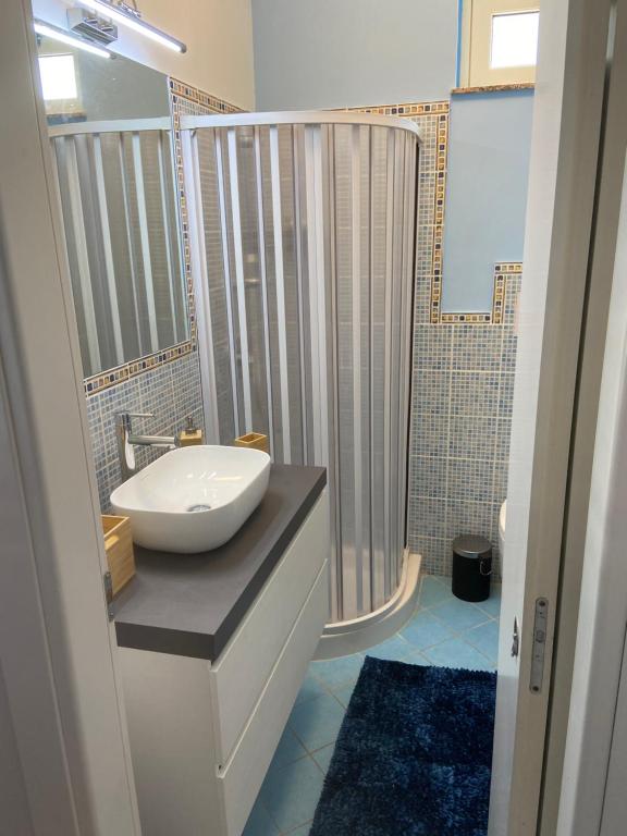 Kúpeľňa v ubytovaní La casa di Gioggiò