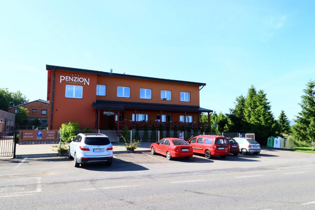 Budova, kde se penzion nachází