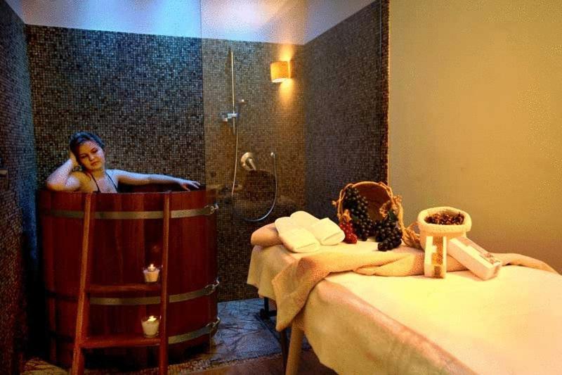 Zaplecze spa i wellness w obiekcie Hotel Relais Des Glaciers - Adults Only