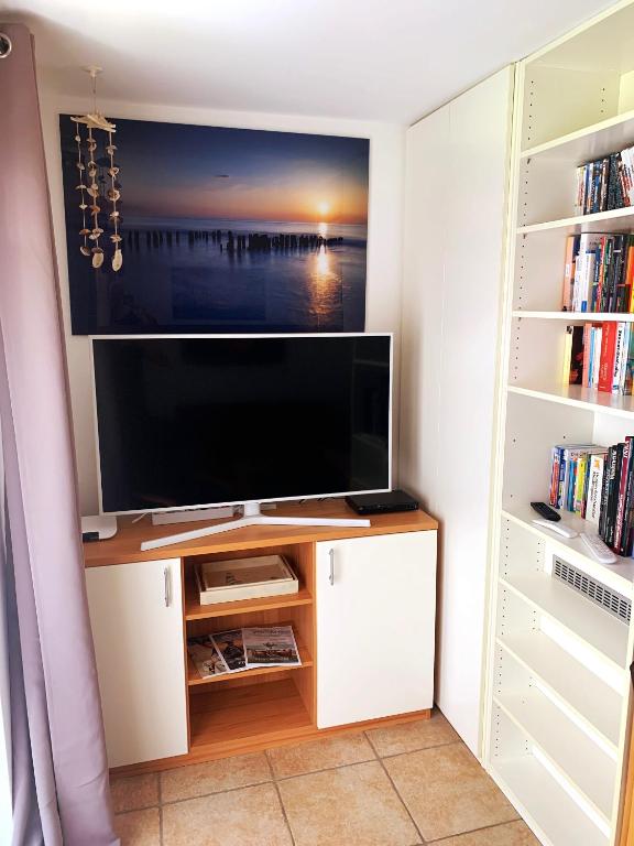 TV a/nebo společenská místnost v ubytování Sylt-Sonne-Meer