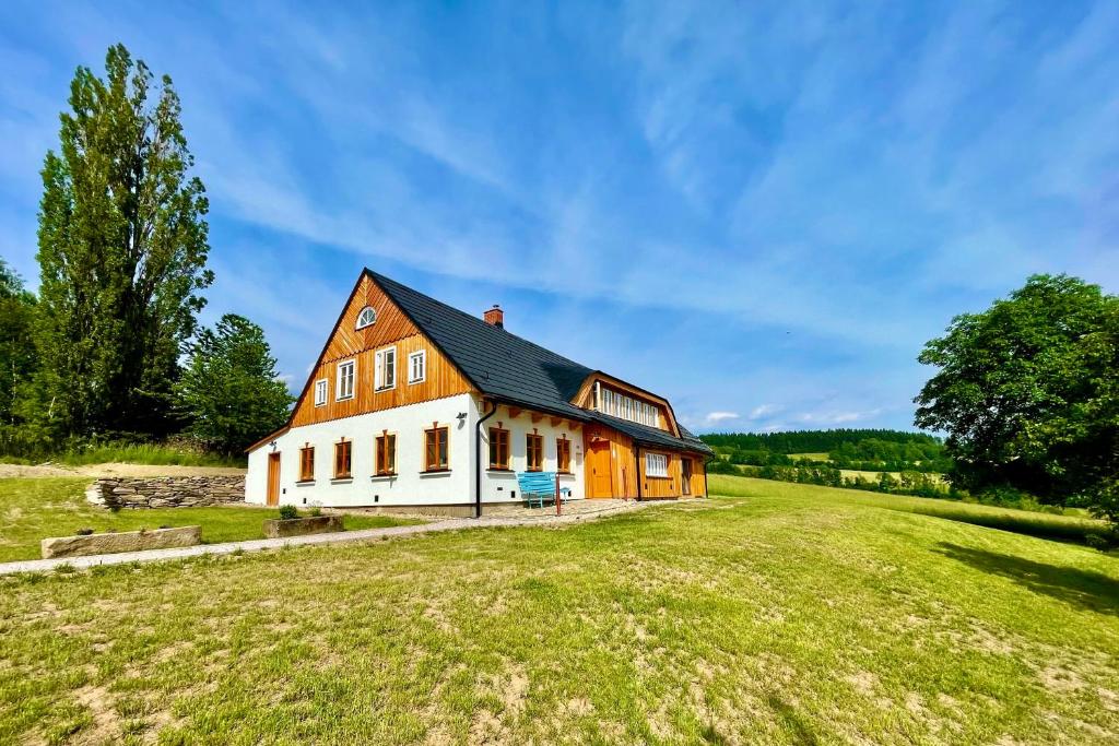 Příroda nedaleko prázdninového domu