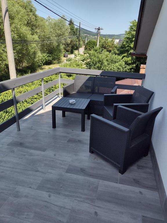 Balkón nebo terasa v ubytování Villa LIKE "garden-grill"