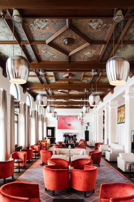 Posezení v ubytování The Dolder Grand - City and Spa Resort Zurich