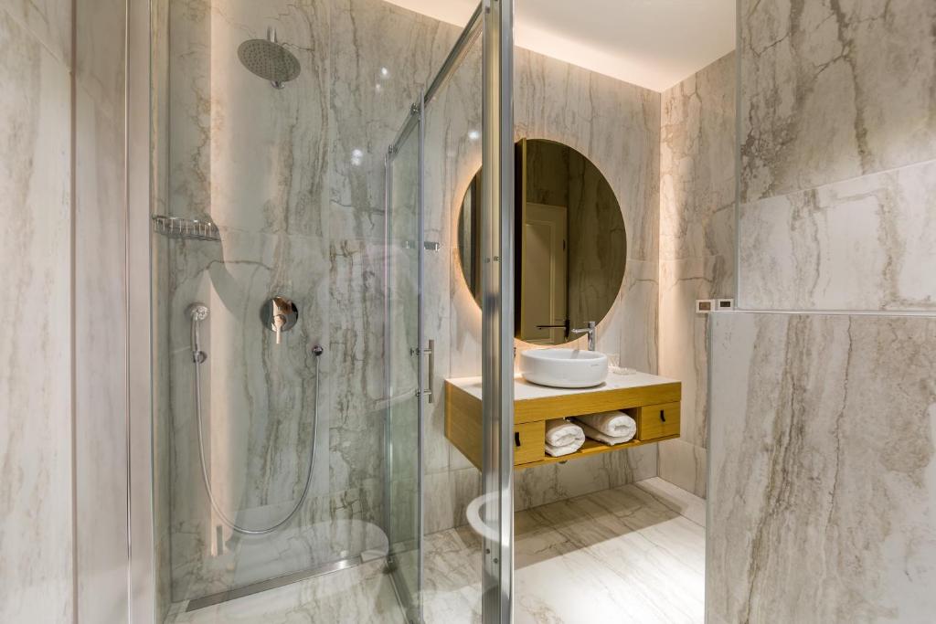 Koupelna v ubytování Rocca Riviera Umag Luxury Apartments