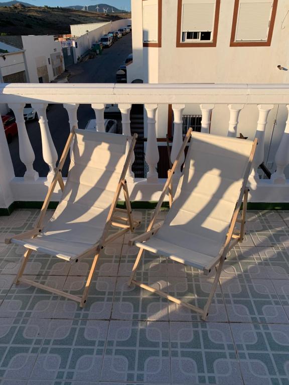 Balkón alebo terasa v ubytovaní Casa luminosa
