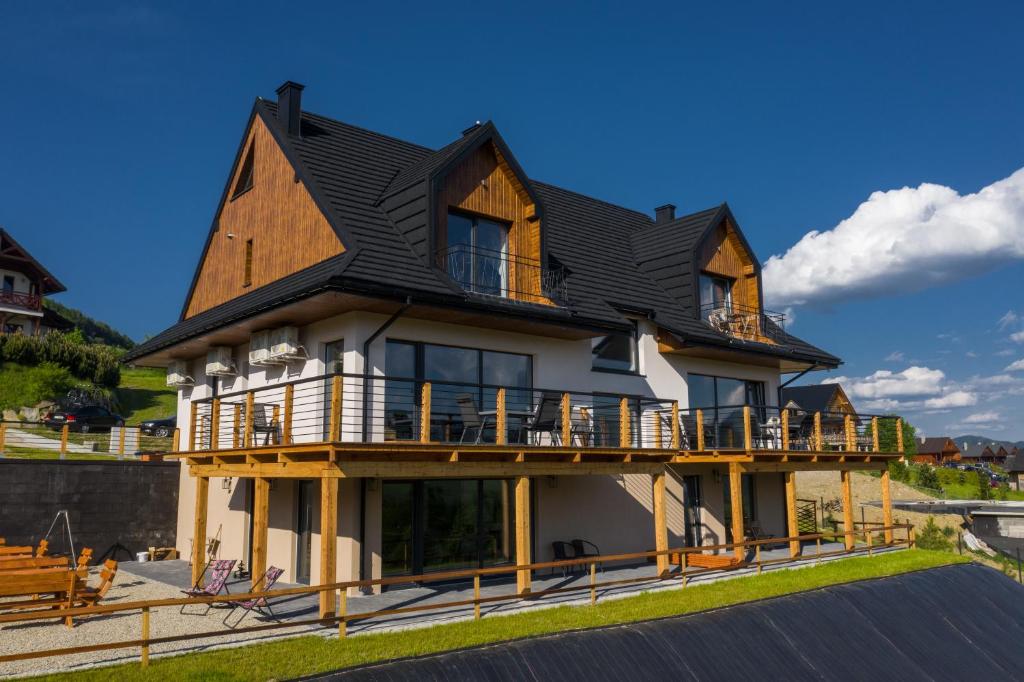 Budova, v ktorej sa apartmán nachádza