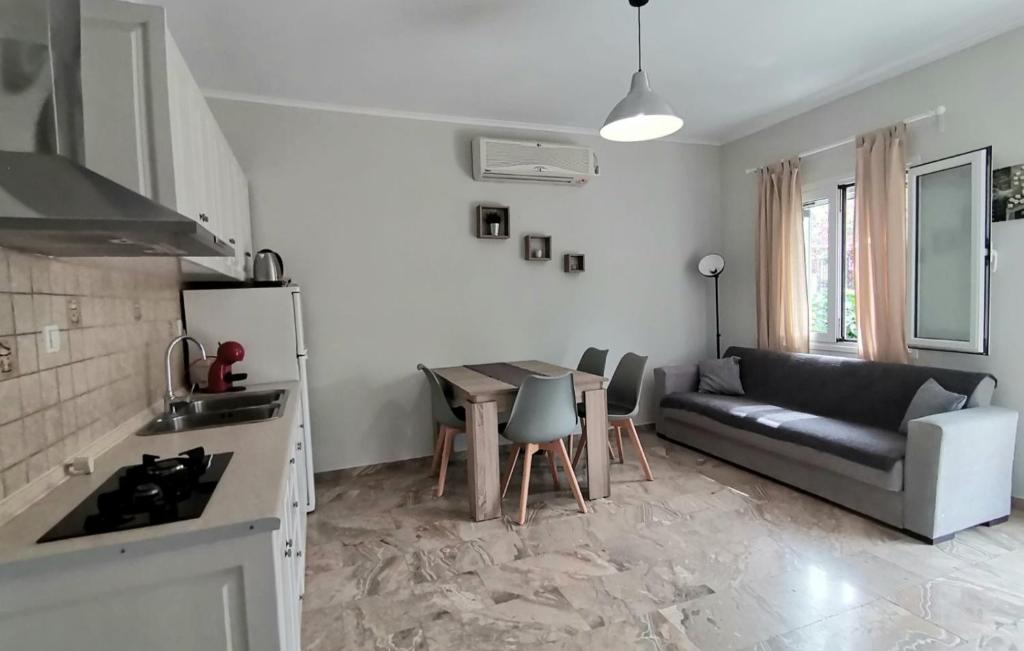 Kuchyň nebo kuchyňský kout v ubytování Electra Gaios Apartment