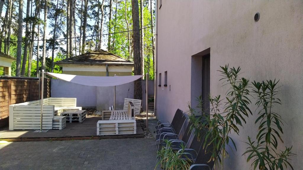 Budynek, w którym mieści się obiekt B&B